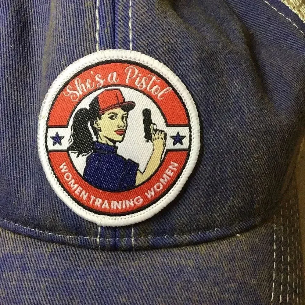 Vintage legacy ladies, trucker hat. She’s a pistol.